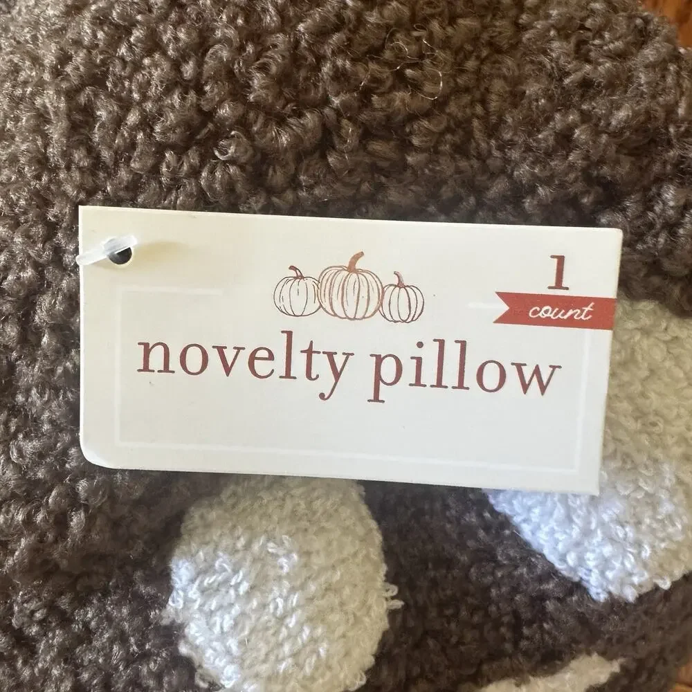 NWT Target Bullseye's Playground Mushroom Pillow Novelty Fall Decor New Release